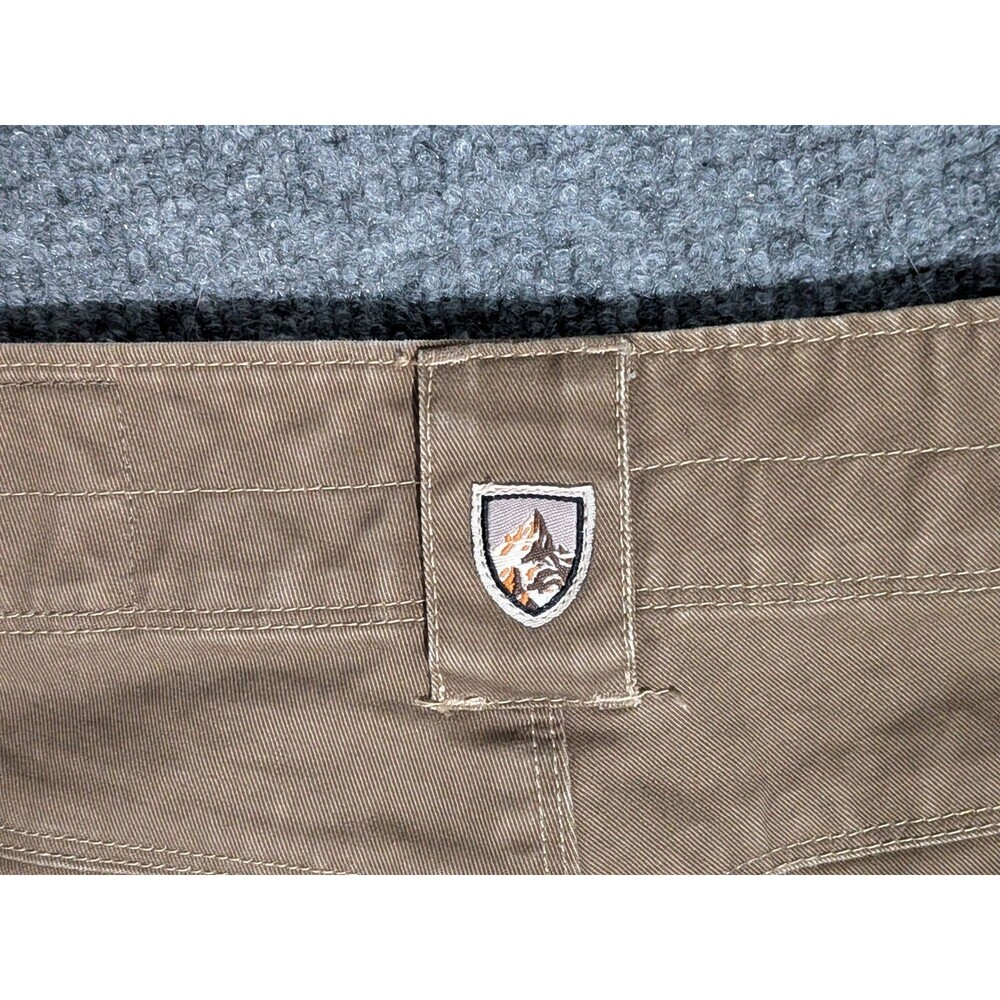 Kuhl Rydr Pants Mens 36x32 Outdoor Hiking Vintage Patina Dye Brown - Picture 10 of 11